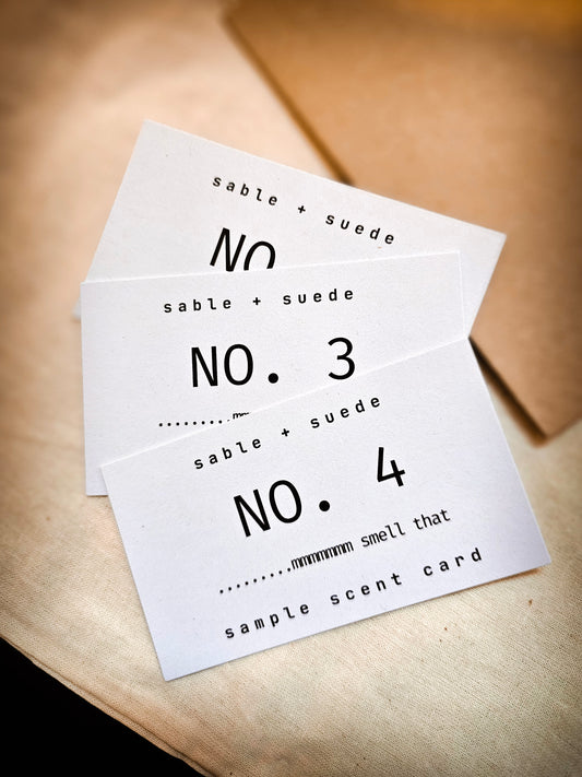scent card pack