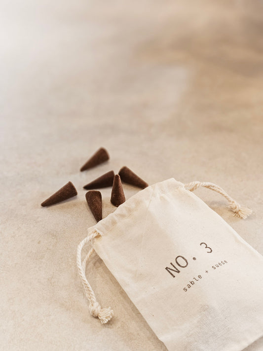 incense cones - no. 3