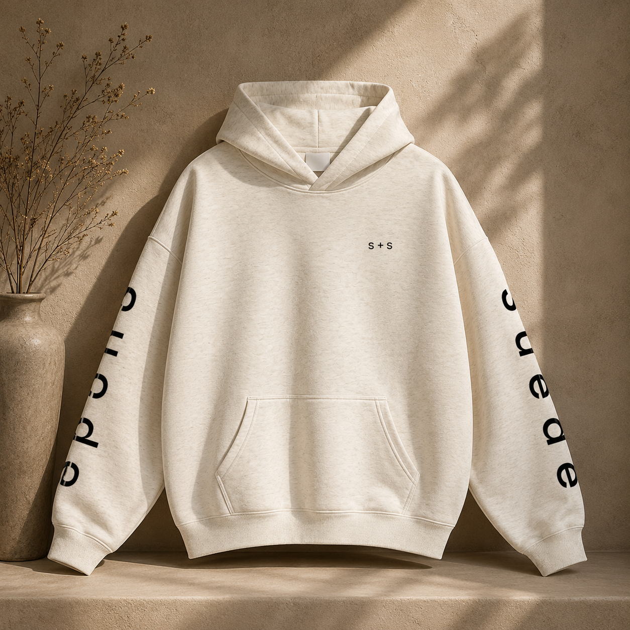hoodie - white