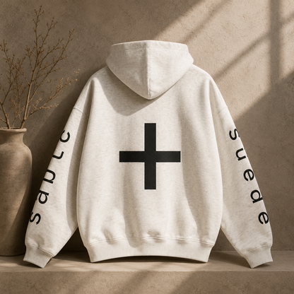 hoodie - white