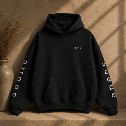 hoodie - black