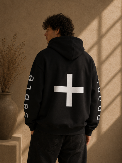 hoodie - black